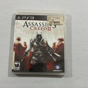 Sony PlayStation 3 PS3 Assassin's Creed II 2 Complete CIB Tested Works